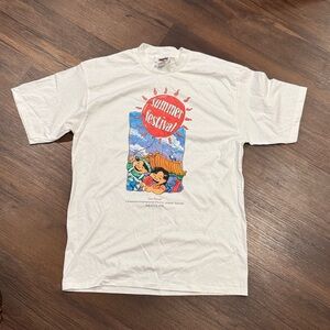 Vintage Single Stitch 1996 LA Chinatown Summer Festival T-Shirt